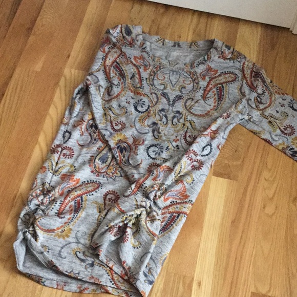 Cute Paisley Top - cinched sides - Picture 2 of 7